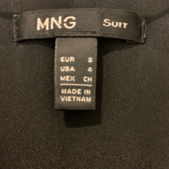 MNG Black Polka Dot Light Fit and Flare Dress - Picture 5 of 5